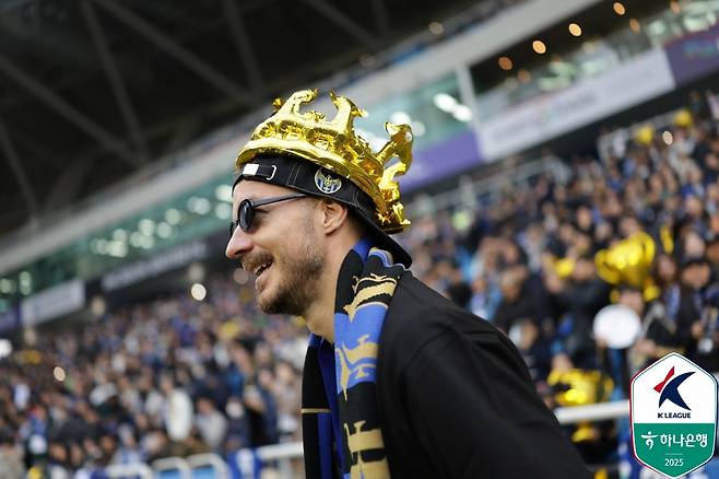 인천 유나이티드 공격수 무고사. /사진=한국프로축구연맹 제공