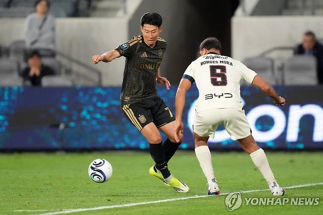 손흥민의 지난 경기 장면 [Imagn Images=연합뉴스]