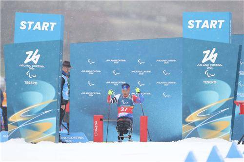 은퇴 전 마지막 경기에 나서는 신의현 [대한장애인체육회 제공. 재판매 및 DB 금지]