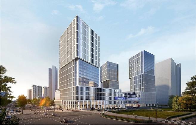 인천 송도 이랜드 콤플렉스 개발사업 조감도. 사진=인천경제청