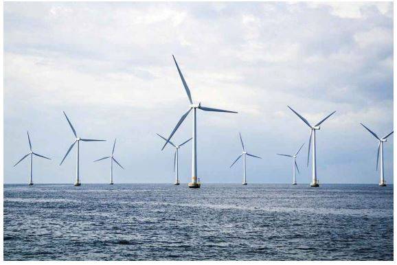 인천 앞바다에 조성 예정인 해상풍력발전단지 예시도. [사진 = 경인방송DB]
