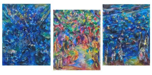 박진화 作 ‘영소 1, 2, 3’ (왼쪽부터)