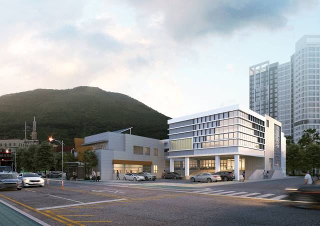 이달 말 착공되는 물금읍 행정복지센터 별관 조감도. 양산시 제공