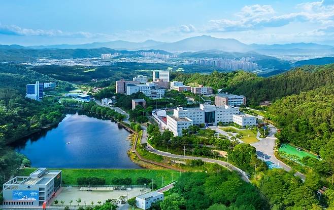 ▲ 경운대 전경. 경운대