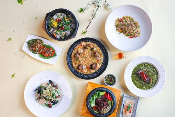 프레이저 남대문의 레스토랑 '퍼스트 플로우 남대문' 봄시즌 메뉴. [제공=프레이저 플레이스]