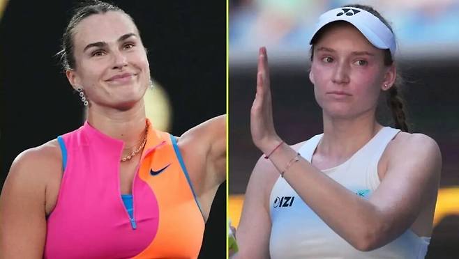 사발렌카와 리바키나. WTA