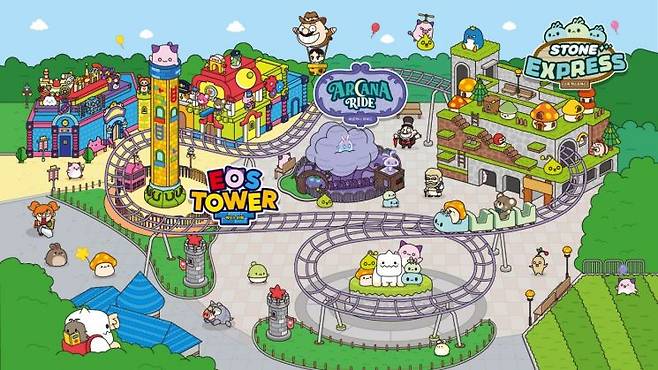 롯데월드 어드벤처 메이플 아일랜드 존. 롯데월드 제공