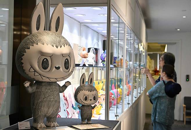 2025년 6월 중국 베이징에서 개최된 라부부 전시회. /연합뉴스