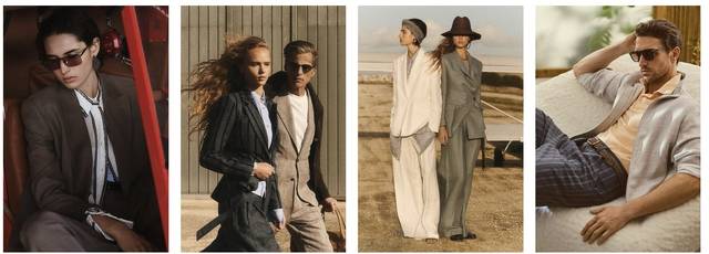 브루넬로 쿠치넬리 룩북. [신세계인터내셔날 홈페이지 캡처]