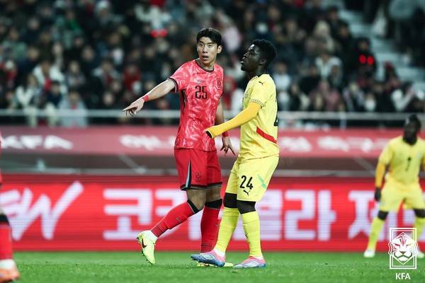 권혁규(남자 축구대표팀). 대한축구협회 제공