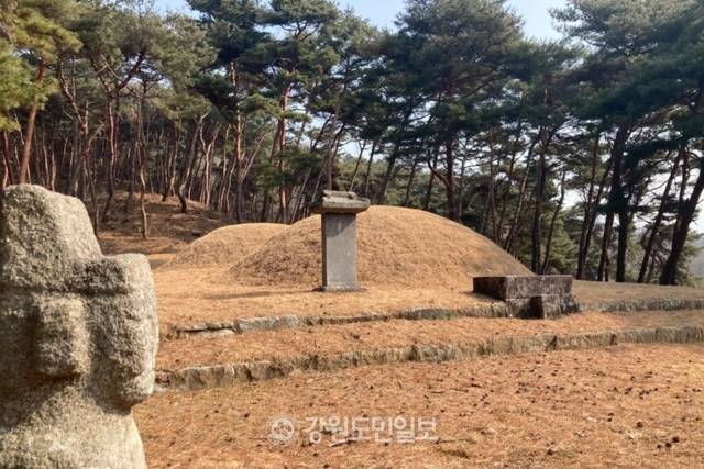 ▲ 원주시 판부면 서곡리 남송마을 생육신 원호 선생의 묘지. 사진/남궁창성