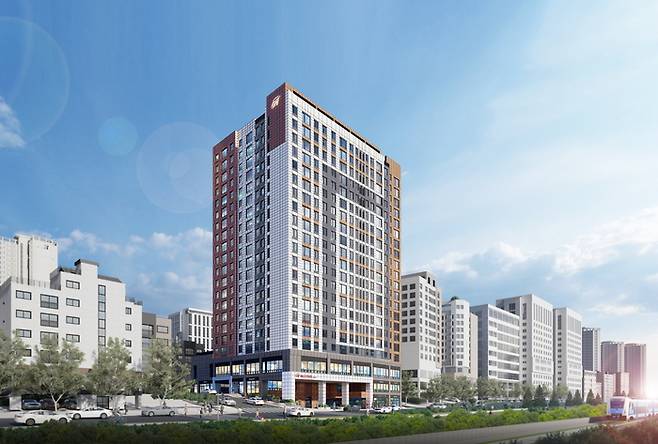 힐스테이트 안양펠루스 투시도 [제공=현대건설]