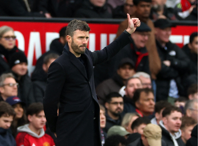 마이클 캐릭 맨유 감독. 사진=REUTERS=연합뉴스 제공