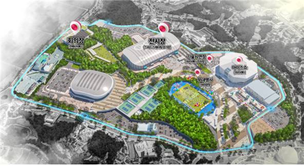 2026 강릉 ITS 세계총회 행사장 운영계획/자료제공=국토교통부