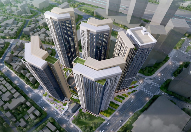 상봉9구역 조감도