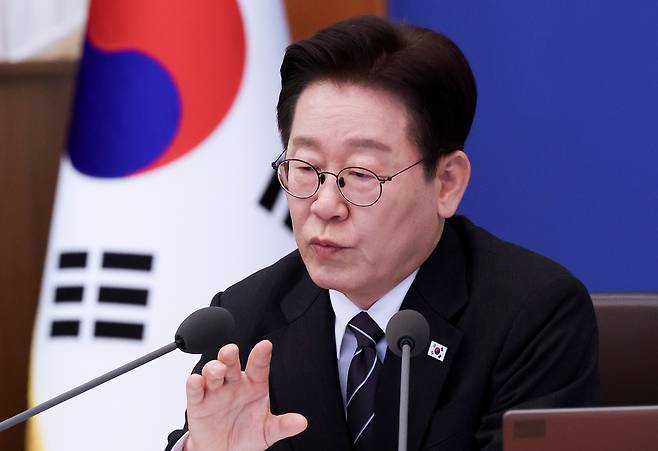 (서울=연합뉴스) 한상균 기자 = 이재명 대통령이 10일 청와대에서 열린 국무회의에서 발언하고 있다. 2026.3.10 xyz@yna.co.kr