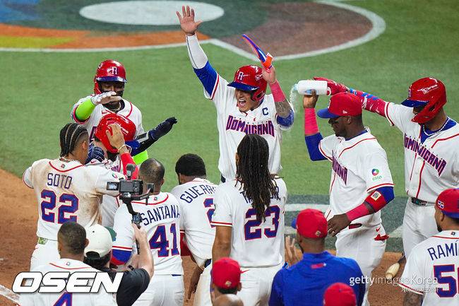 [사진] 도미니카 공화국 야구 대표팀. ⓒGettyimages(무단전재 및 재배포 금지)