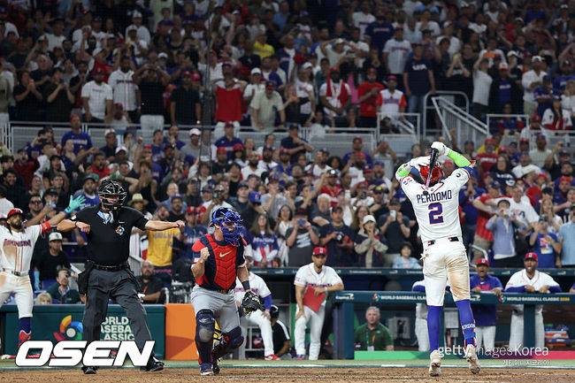 [사진] 도미니카 공화국 야구 대표팀 헤라르도 페르도모. ⓒGettyimages(무단전재 및 재배포 금지)