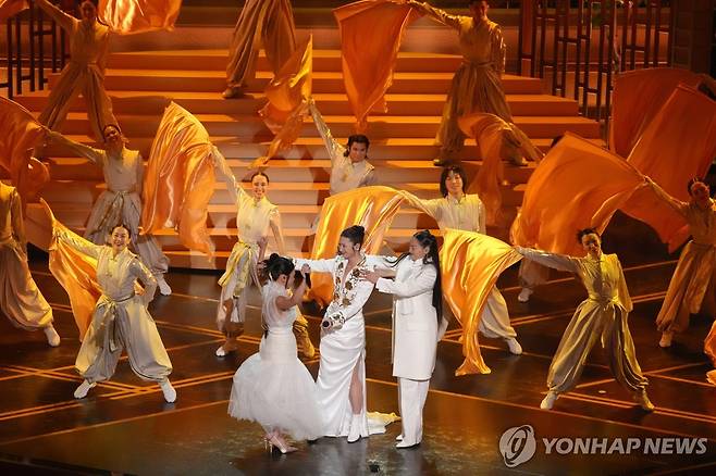 제98회 아카데미 시상식 무대 꾸민 '골든' 공연 [AP=연합뉴스. 재판매 및 DB 금지]