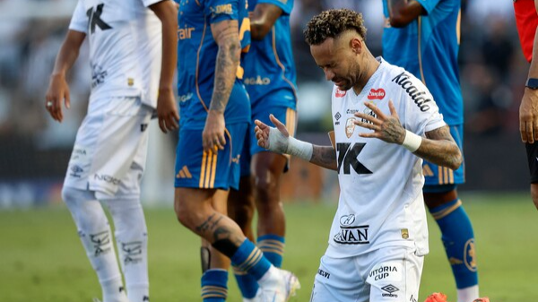 경기에 나선 네이마르. 연합뉴스