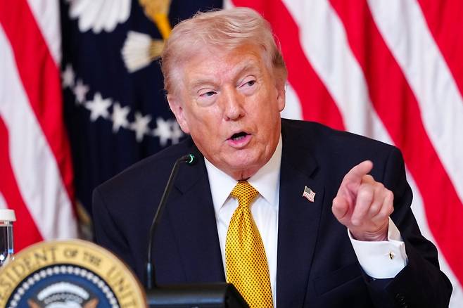 도널드 트럼프 미국 대통령. EPA 연합뉴스