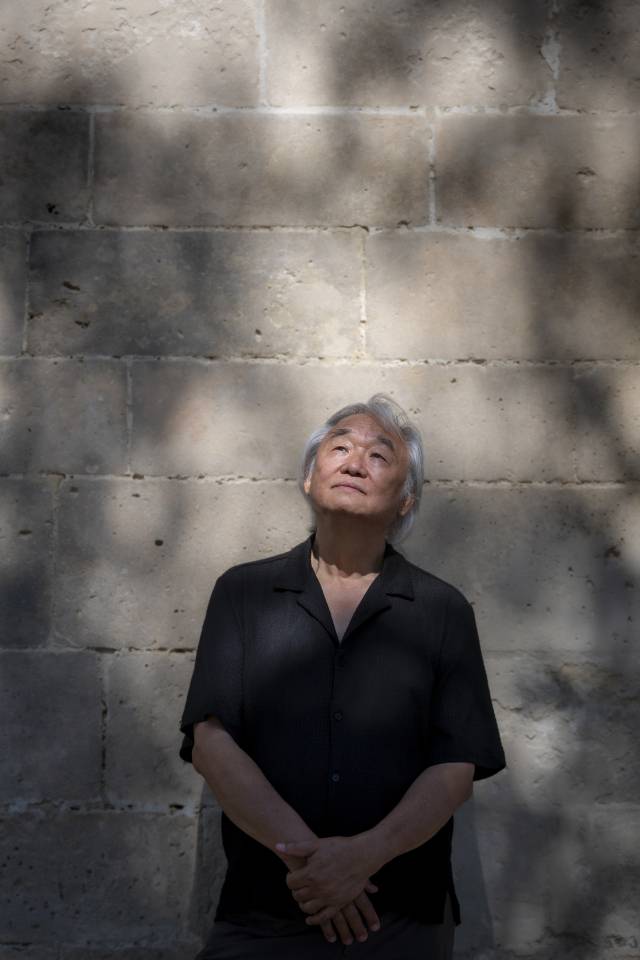 백건우 피아니스트 모습 .부산문화회관 제공