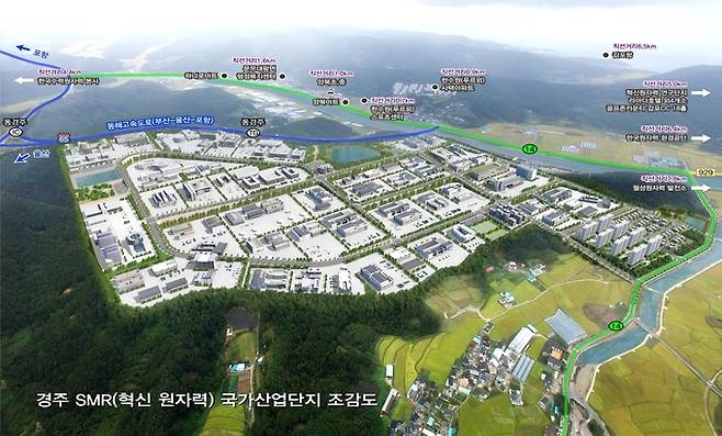 ▲ 경주 SMR 국가산업단지 조감도