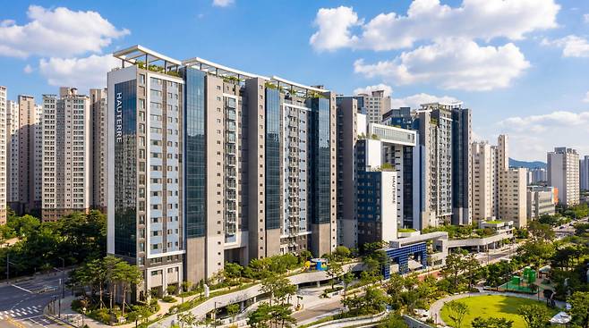 오티에르 반포 전경(포스코이앤씨)