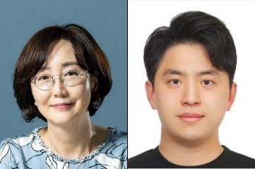 묵인희 치매극복연구개발사업단장(왼쪽)과 안규식 서울대 연구원 (출처=AD/PD 2026 홈페이지)