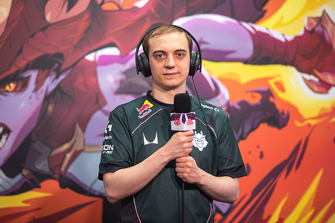 G2 e스포츠 '캡스' 라스무스 뷘터(사진=라이엇 게임즈)