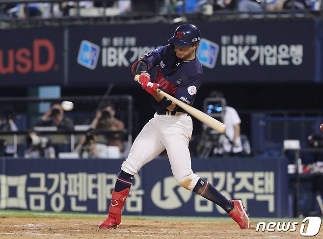 롯데 자이언츠 박승욱. ⓒ 뉴스1 이재명 기자