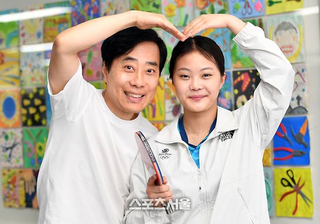 탁구 유남규-유예린 부녀 . 스포츠서울DB