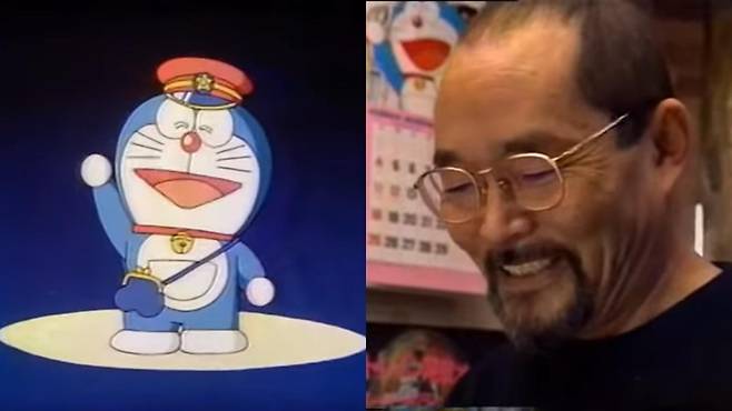 시바야마 츠토무 감독의 생전 모습. 유튜브 갈무리