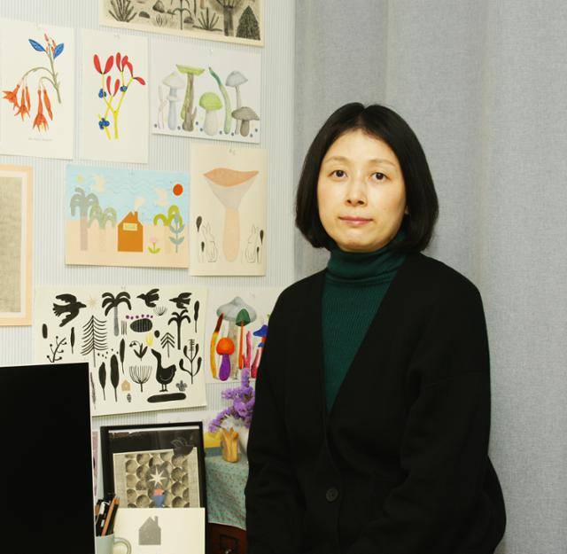 2026 볼로냐 라가치상 오페라 프리마(신인상) 부문 '특별 언급'을 수상한 '마음 그릇'의 전보라 작가. 전보라 제공