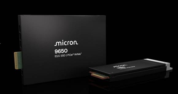 마이크론 ‘9650’ PCIe 6세대 SSD [사진=마이크론]