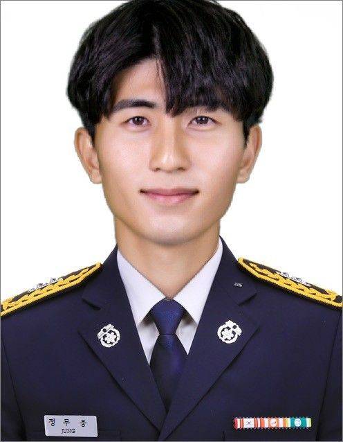 정무웅 소방교. 전남 해남소방서 제공