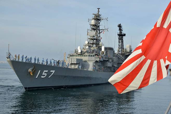 [서울=뉴시스] 일본 해상자위대 호위함 사와기리. (사진=일본 해상자위대 홈페이지 갈무리) 2026.03.17. *재판매 및 DB 금지