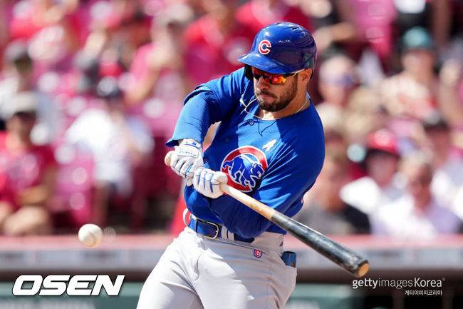 [사진] 시카고 컵스 시절 마이크 터크먼 ⓒGettyimages(무단전재 및 재배포 금지)