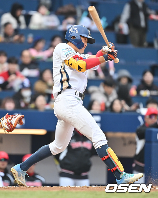 [OSEN=창원, 이석우 기자] NC 다이노스 최정원 224 2026.03.16 / foto0307@osen.co.kr