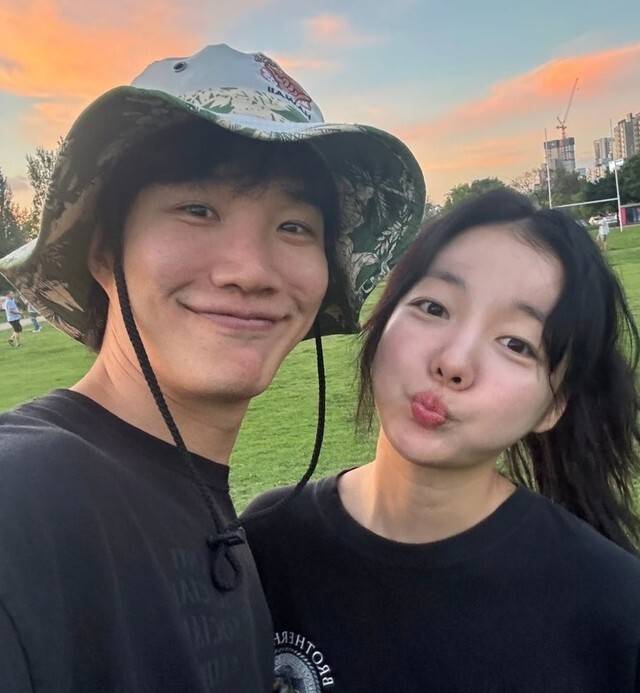 어느덧 결혼 3년 차가 된 문지인·김기리 부부. 문지인 인스타그램 캡처