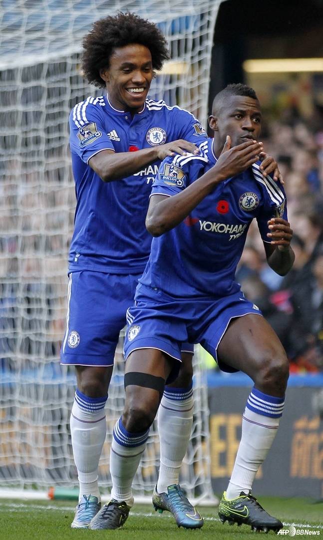 윌리안(왼쪽)과 하미레스 첼시 시절. /AFPBBNews=뉴스1