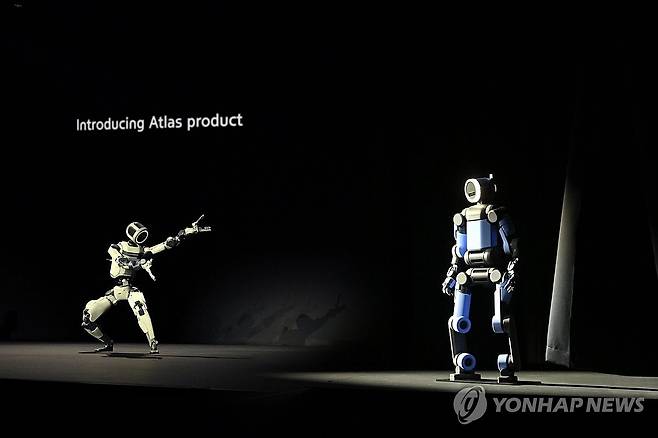 1월 공개된 현대차그룹 아틀라스 [연합뉴스 자료사진]