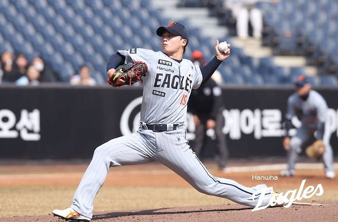 한화 왕옌청 [한화 이글스 제공]