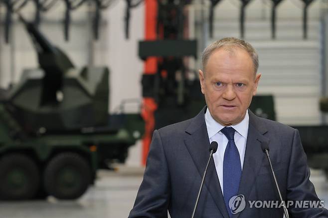 도날트 투스크 폴란드 총리 [EPA 연합뉴스 자료사진. 재판매 및 DB 금지]