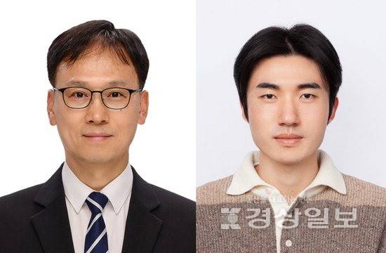 ▲ 김진영 교수, 신승재 교수(왼쪽부터)