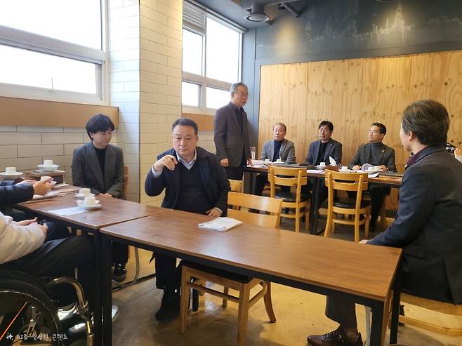 대구 북구장애인체육회 설립을 위한 회의 모습. /대구장애인체육회 제공