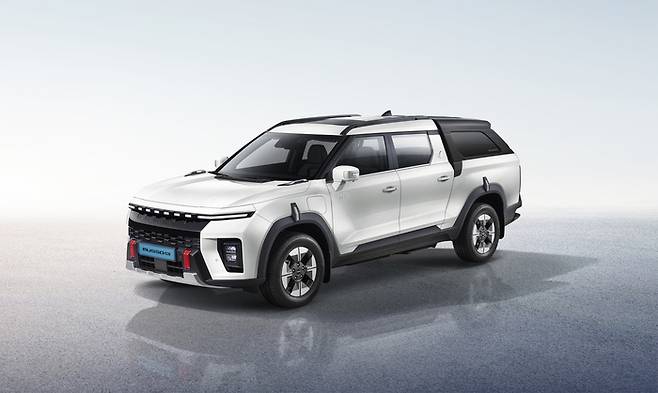 무쏘 EV./사진: KG모빌리티 제공