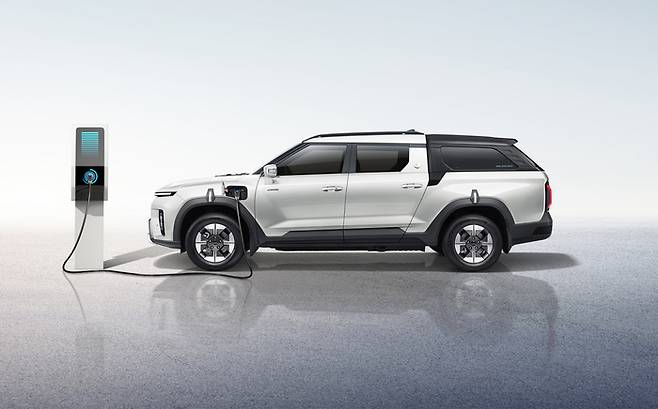 무쏘 EV./사진: KG모빌리티 제공