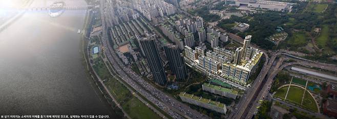 이촌 르엘 조감도(롯데건설)