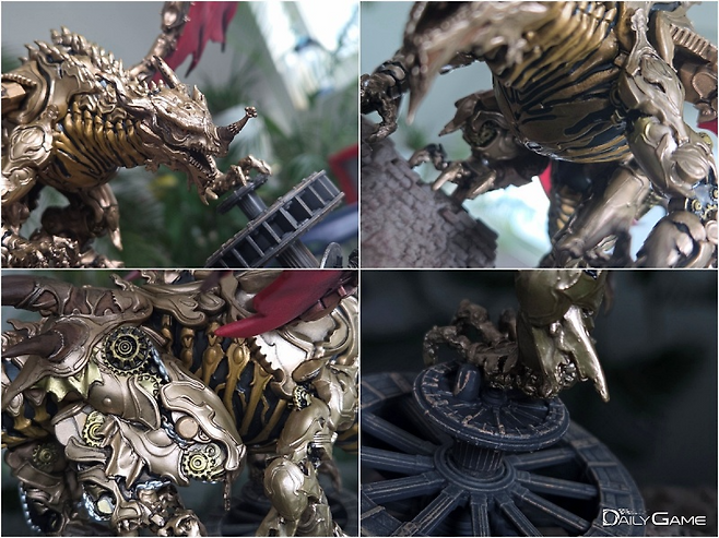 각 부분의 조형과 채색, 마감 완성도는 흠 잡을 곳이 없다.